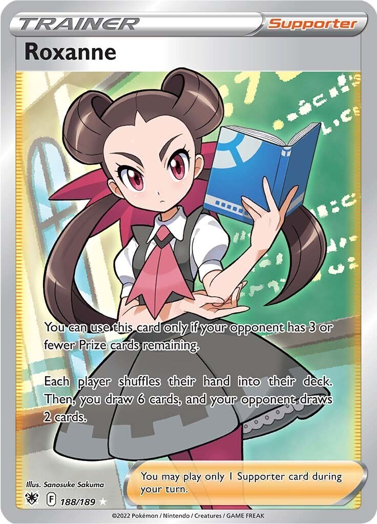 Roxanne (Full Art) 188/189 Swsh10: Astral Radiance Light Play (LP)