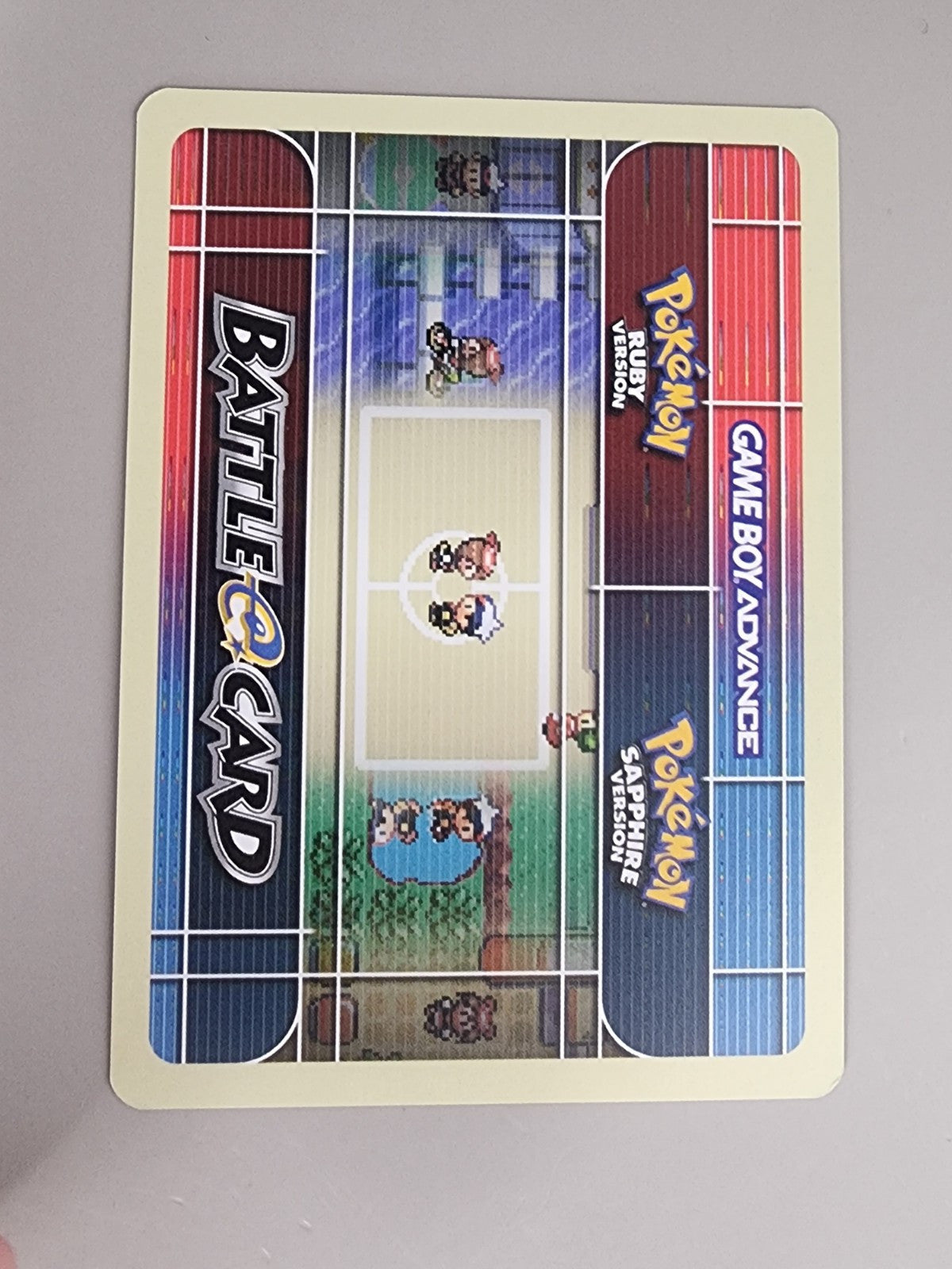 Pokemon Battle Card E Reader Ruby Gameboy Advance 2003 Ruin Maniac Logan