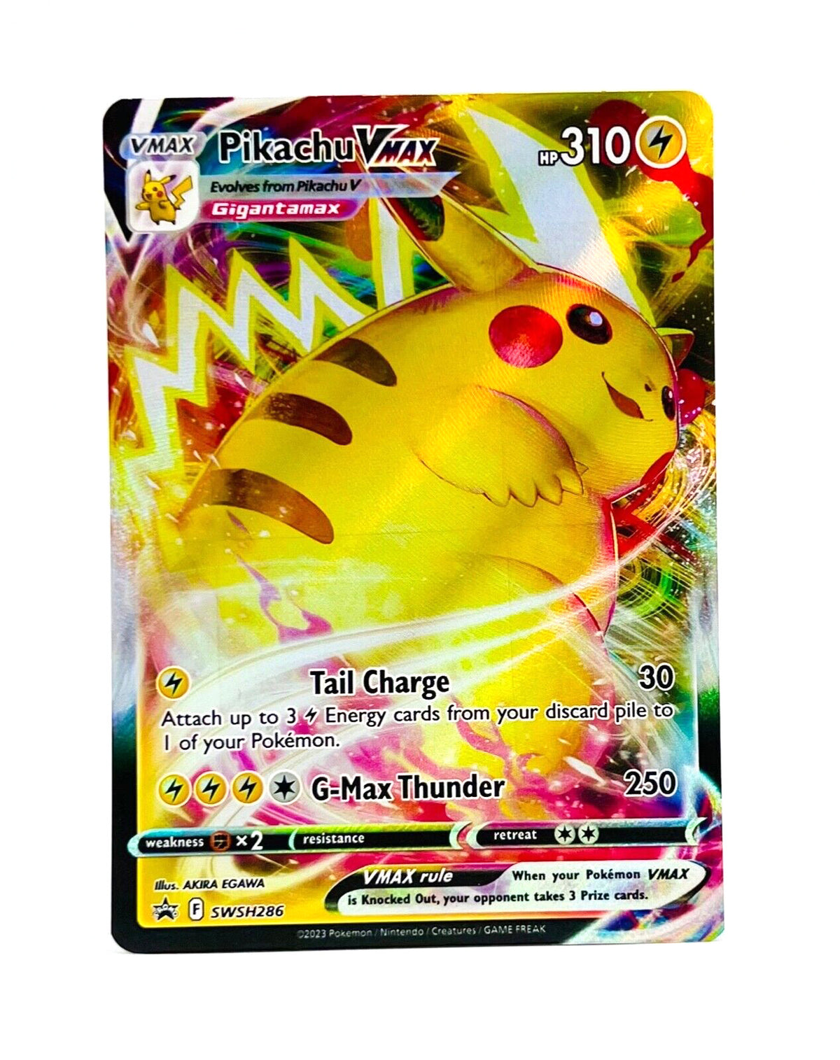 Pikachu VMAX SWSH286 SWSH: Sword & Shield Promo Cards Holo Lightly PLayed (LP)