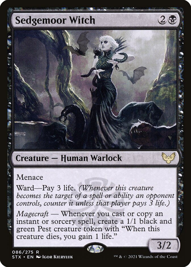 Sedgemoor Witch Strixhaven: School of Mages Regular NM