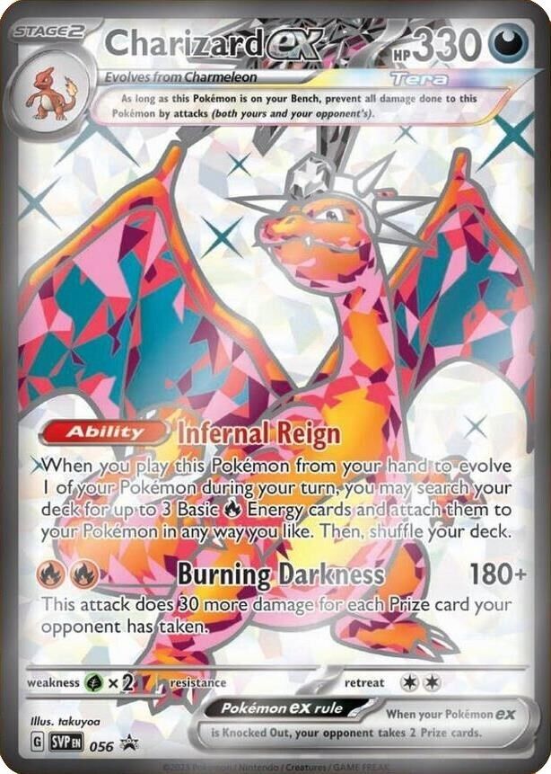 Charizard ex 056 Sv: Scarlet & Violet Promo Cards Holo Near Mint (NM)
