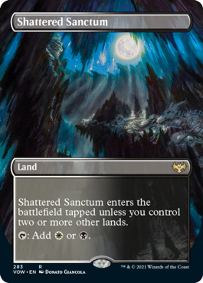 Shattered Sanctum (Borderless) Innistrad: Crimson Vow Regular