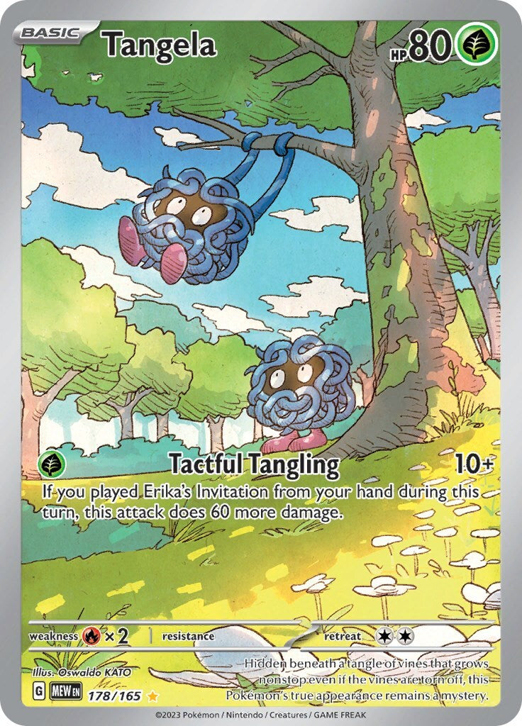 Tangela 178/165 Sv: Scarlet & Violet 151 Holo NM