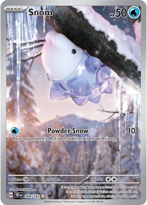 Snom 168/162 SV05: Temporal Forces Holo Near Mint (NM)