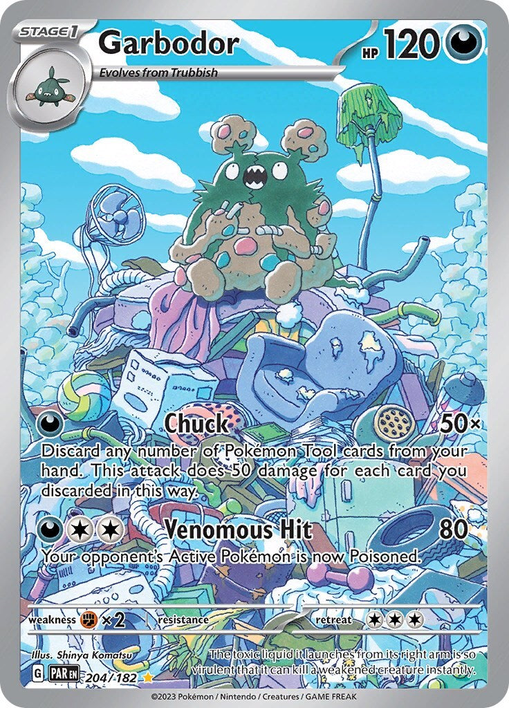 Garbodor 204/182 Sv04: Paradox Rift Holo