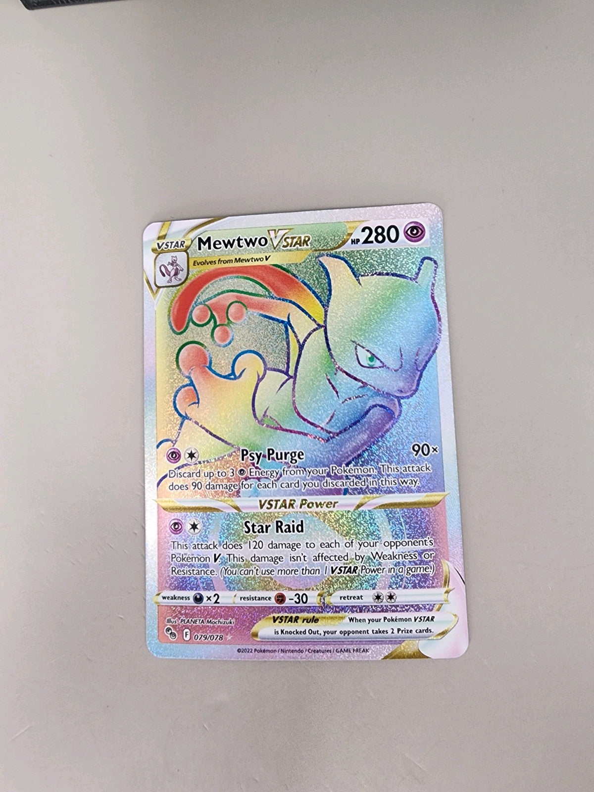Mewtwo VSTAR (Secret) 079/078