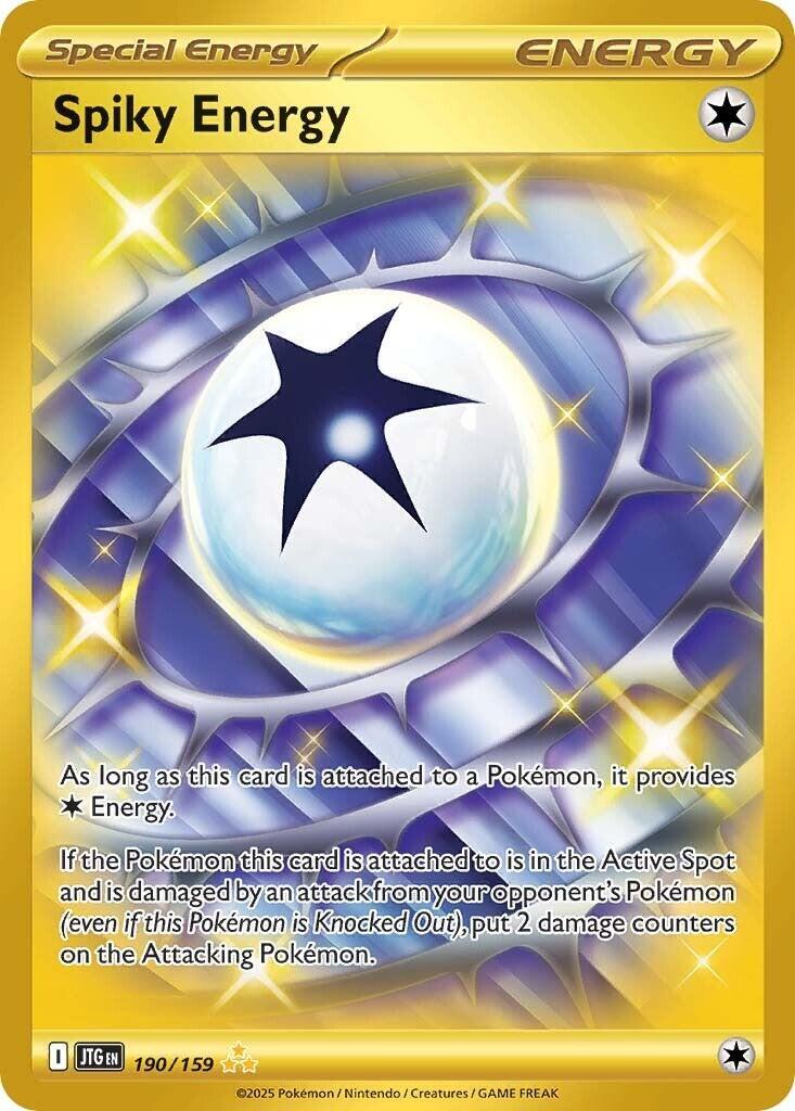 Spiky Energy 190/159 Sv09: Journey Together Holo Near Mint (NM)