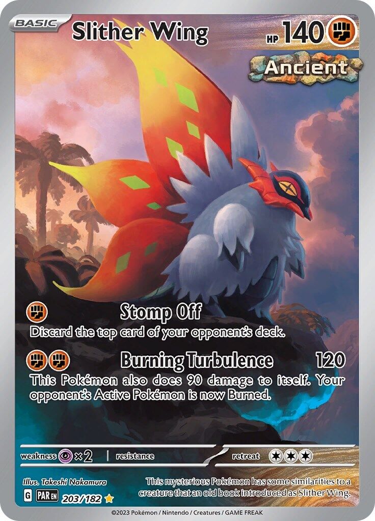 Slither Wing 203/182 Sv04: Paradox Rift Holo NM