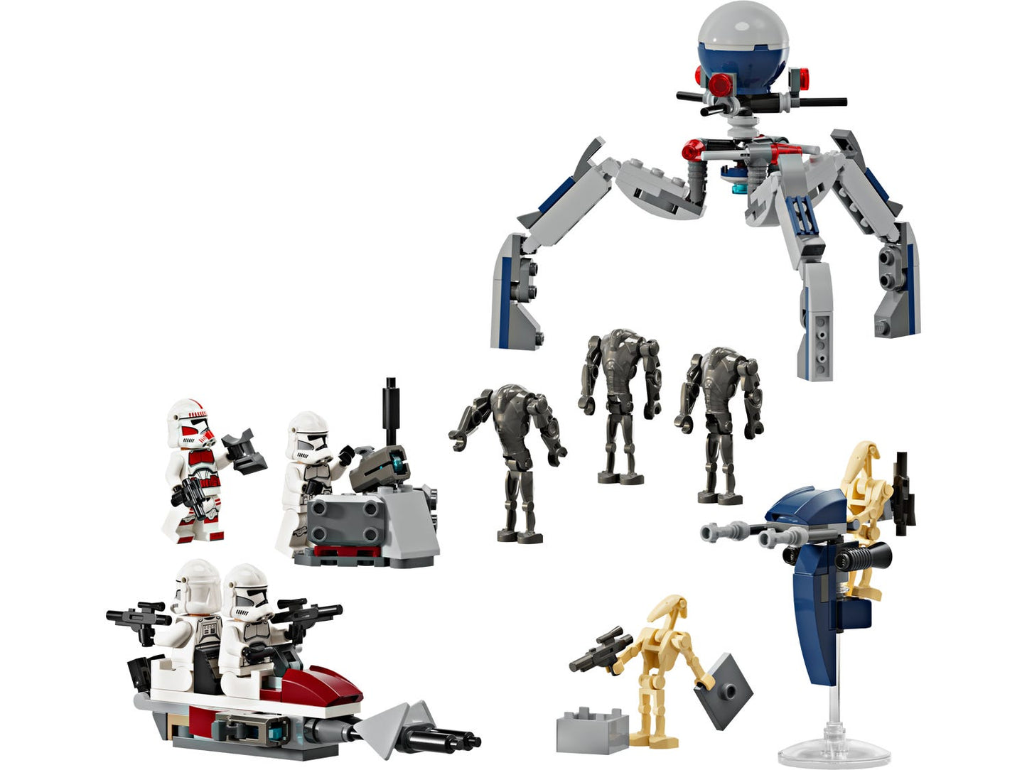 Clone Trooper & Battle Droid Battle Pack 75372