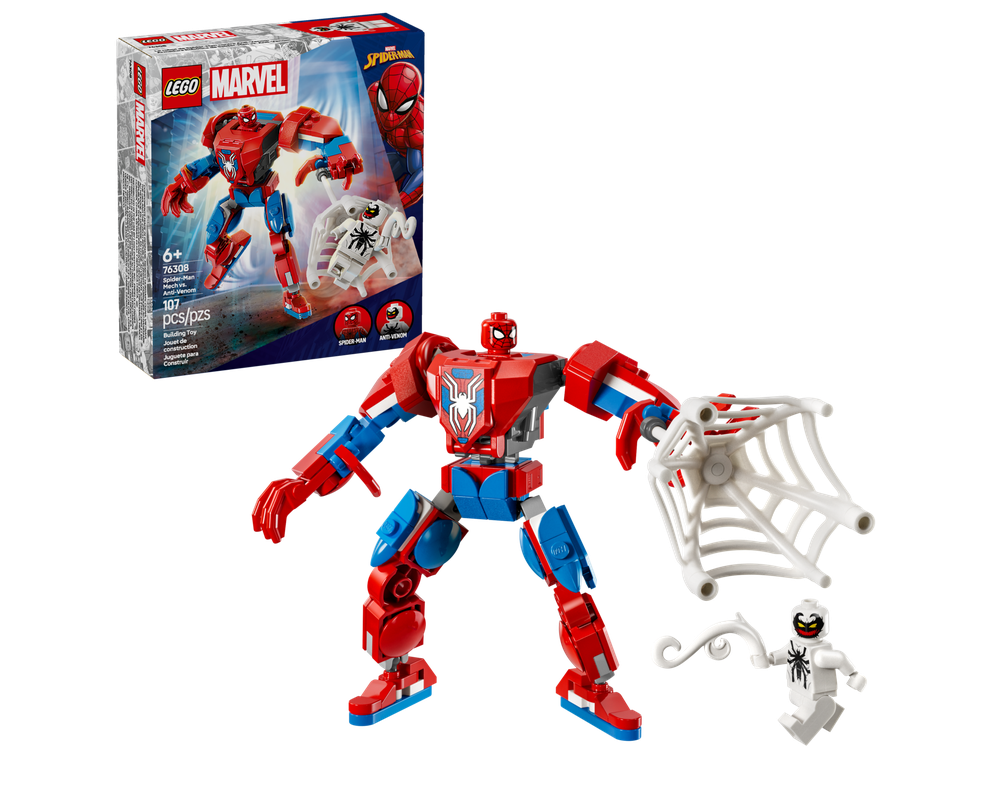 Spider-Man Mech vs. Anti-Venom 76308