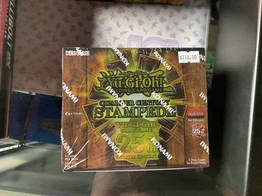 Yugioh quarter century booster box