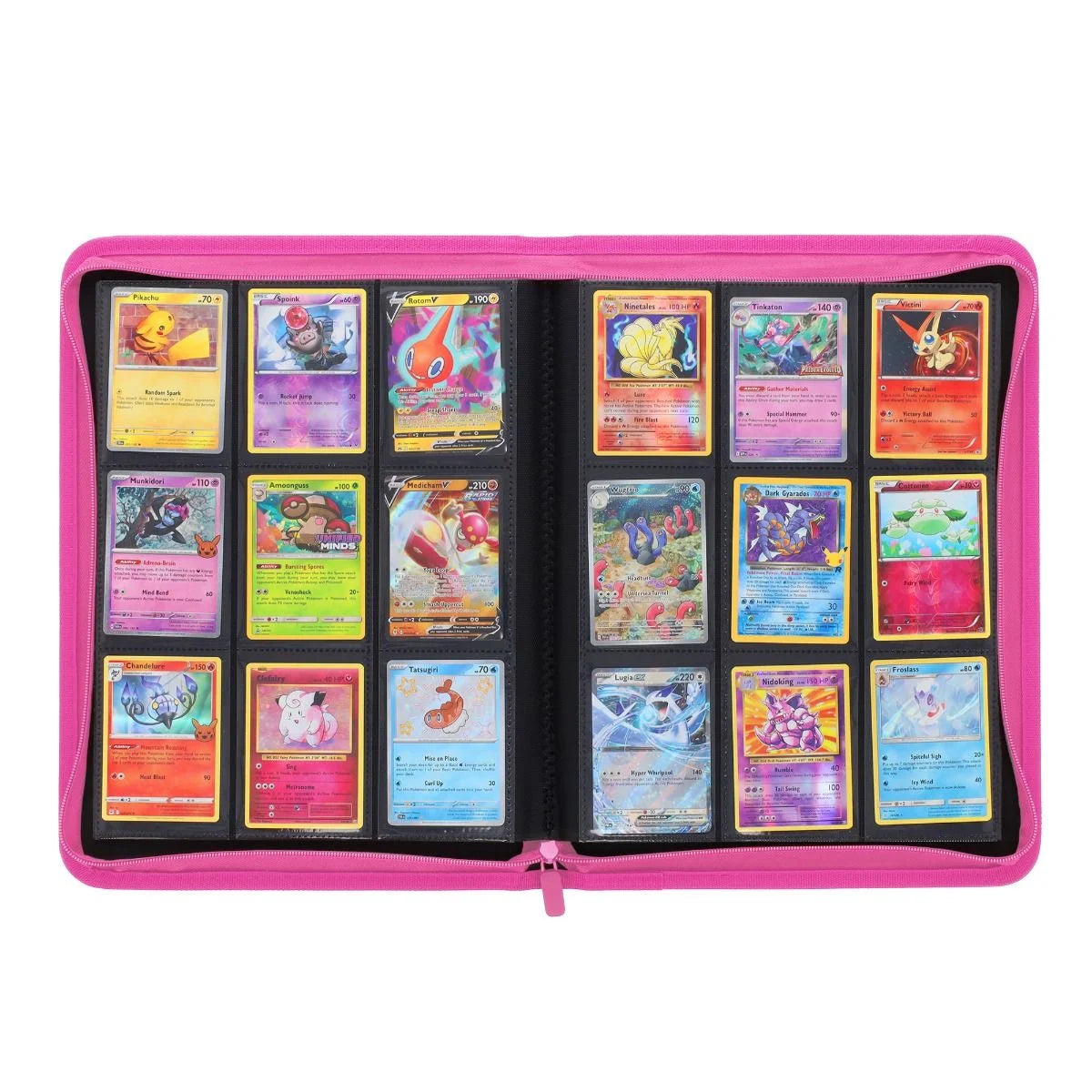 Z-Folio 9 Pocket Pink