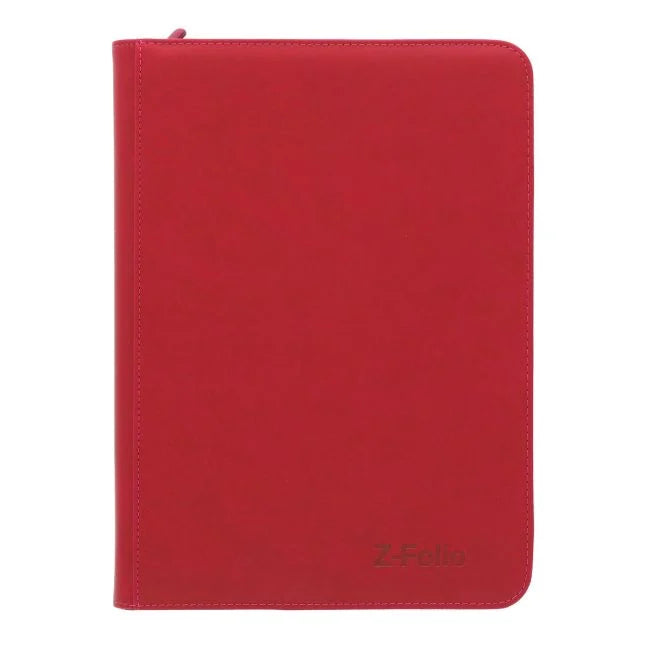 Z-Folio 9 Pocket Red