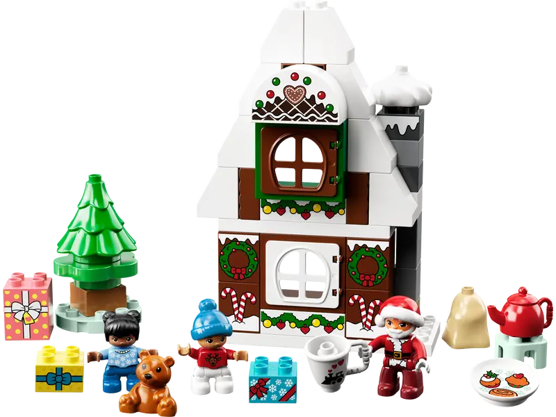 Santa's Gingerbread House 10976