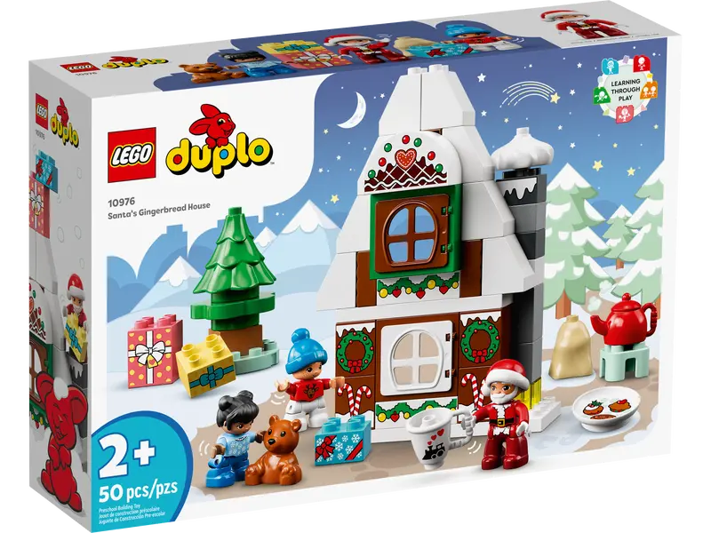 Santa's Gingerbread House 10976