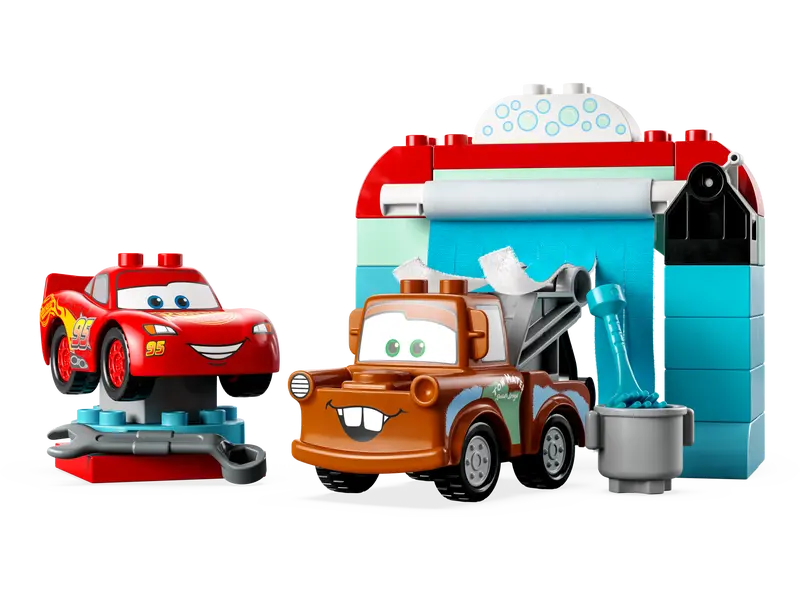 Lightning and Mater's Car Wash Fun 10996