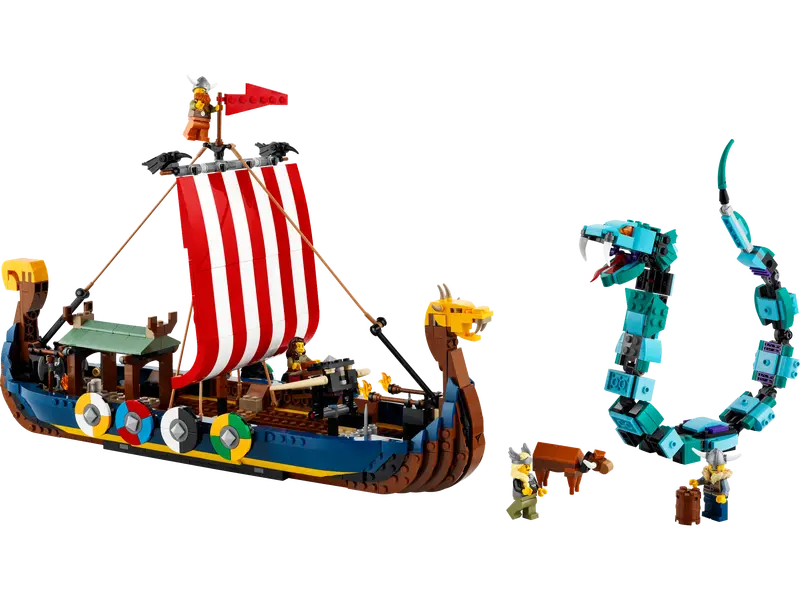 Viking Ship and Serpent 31132