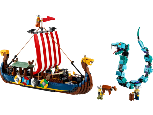 Viking Ship and Serpent 31132