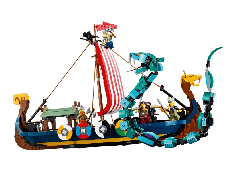 Viking Ship and Serpent 31132