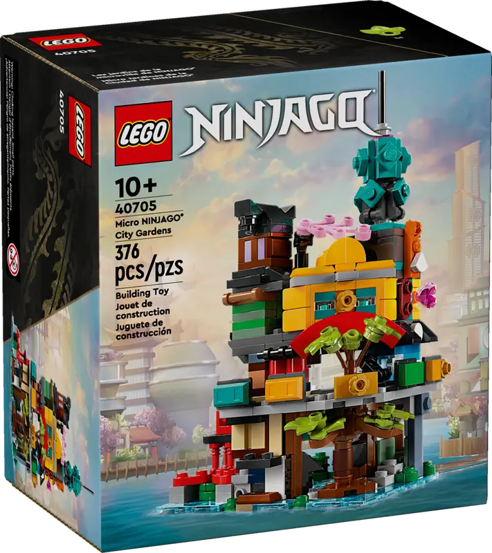 Micro Ninjago City Gardens 40705