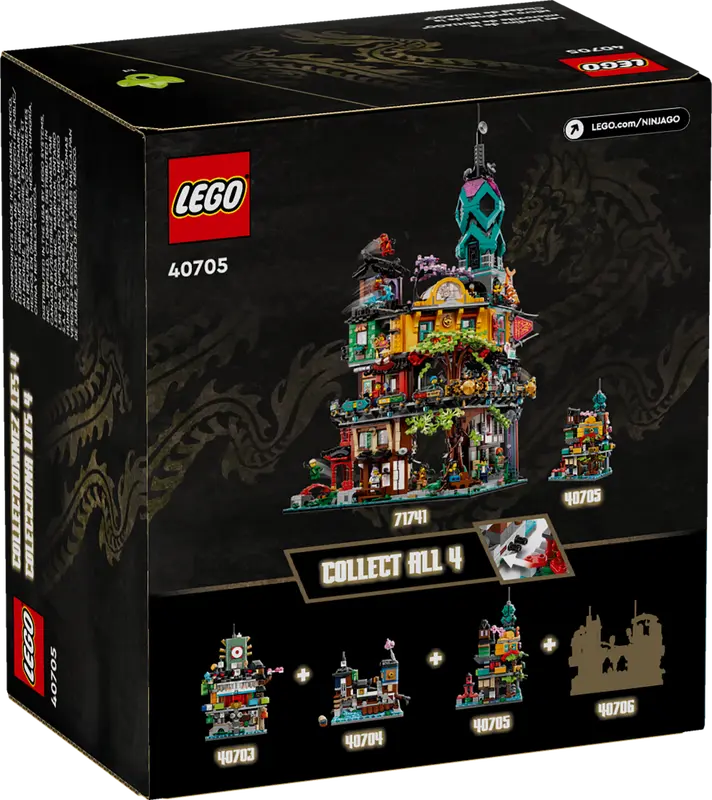 Micro Ninjago City Gardens 40705