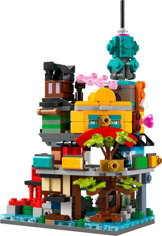 Micro Ninjago City Gardens 40705