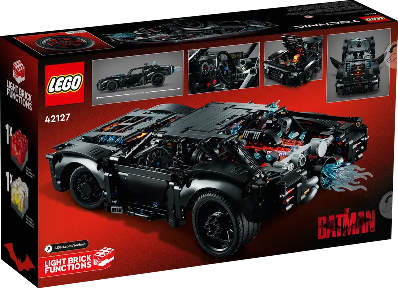 THE BATMAN BATMOBILE 42127