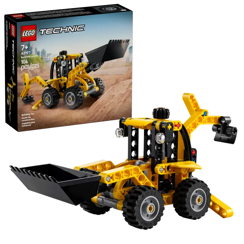 Lego technic backhoe loader 42197