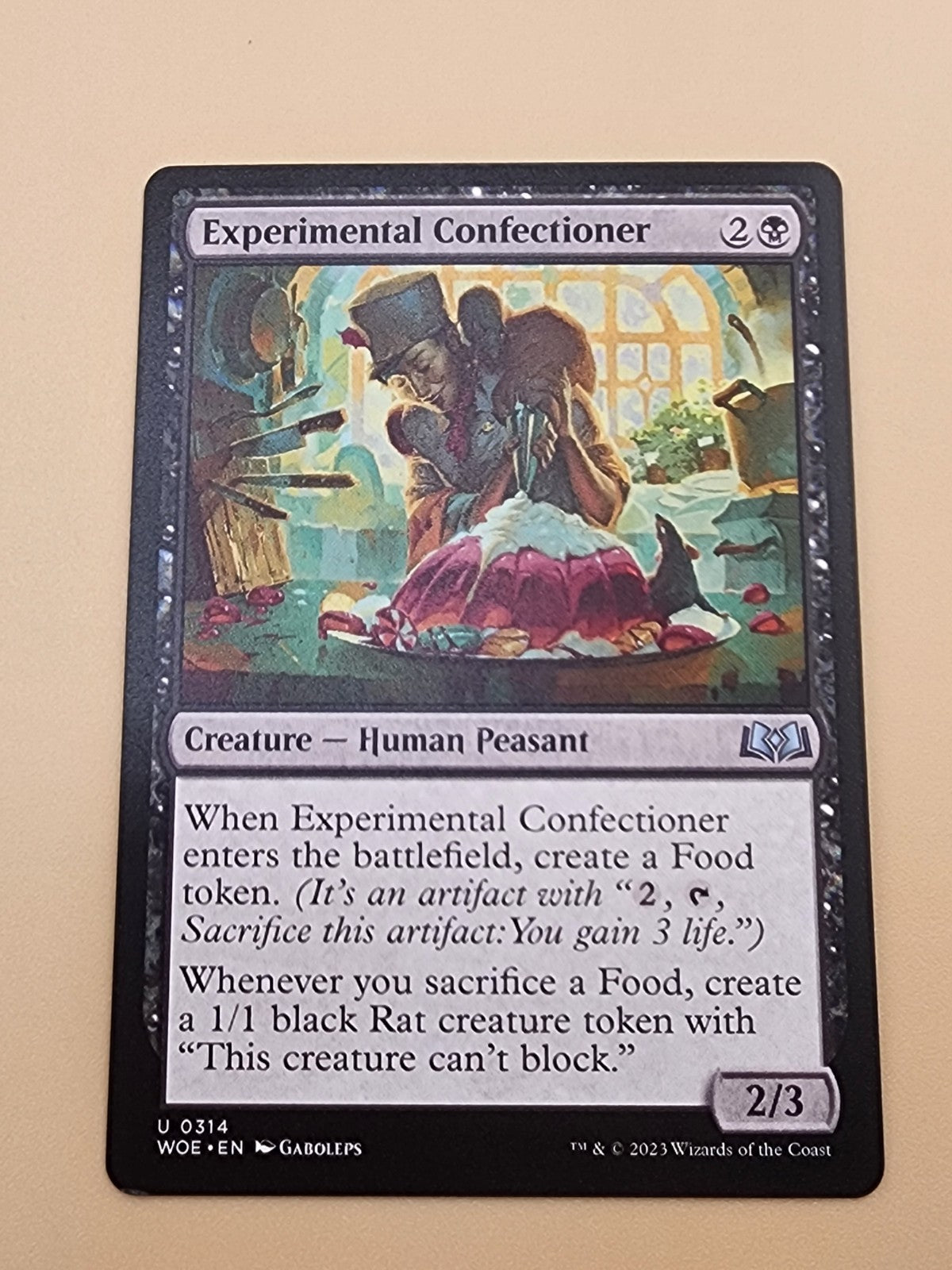 Experimental Confectioner Wilds of Eldraine Regular Near Mint NM