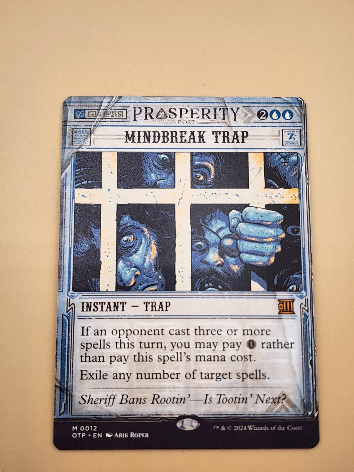 Mindbreak Trap Outlaws of Thunder Junction: Breaking News Regular