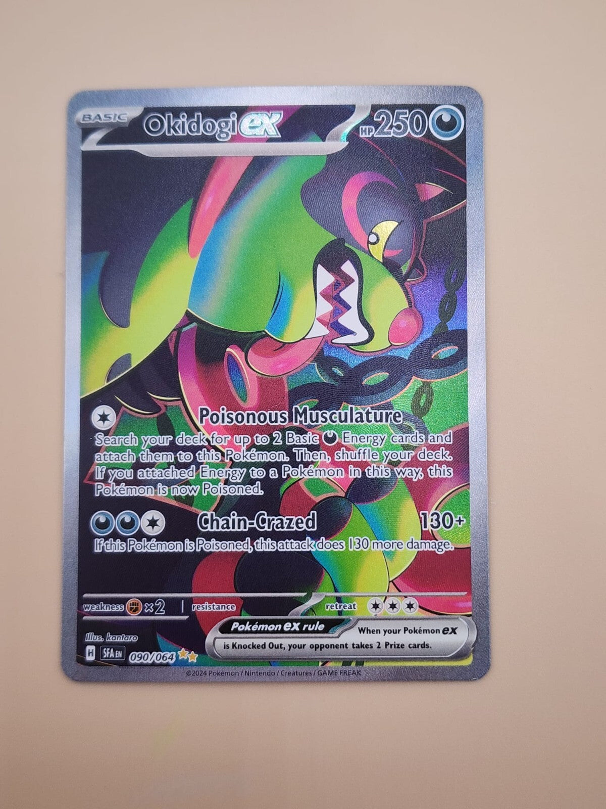 Okidogi ex 090/064 Sv: Shrouded Fable Holo LP