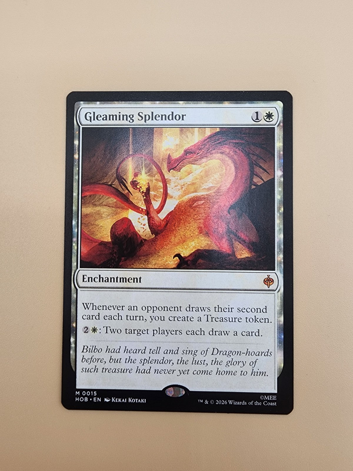 MTG English Gleaming Splendor NM Normal The Hobbit