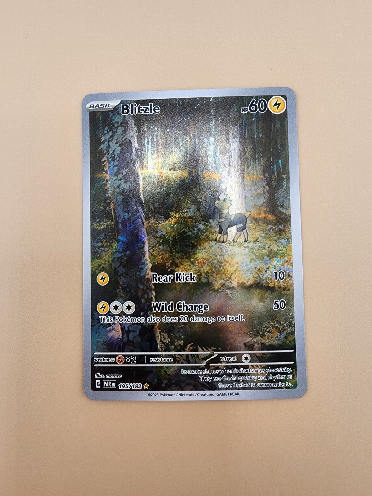 Blitzle 195/182 Sv04: Paradox Rift Holo