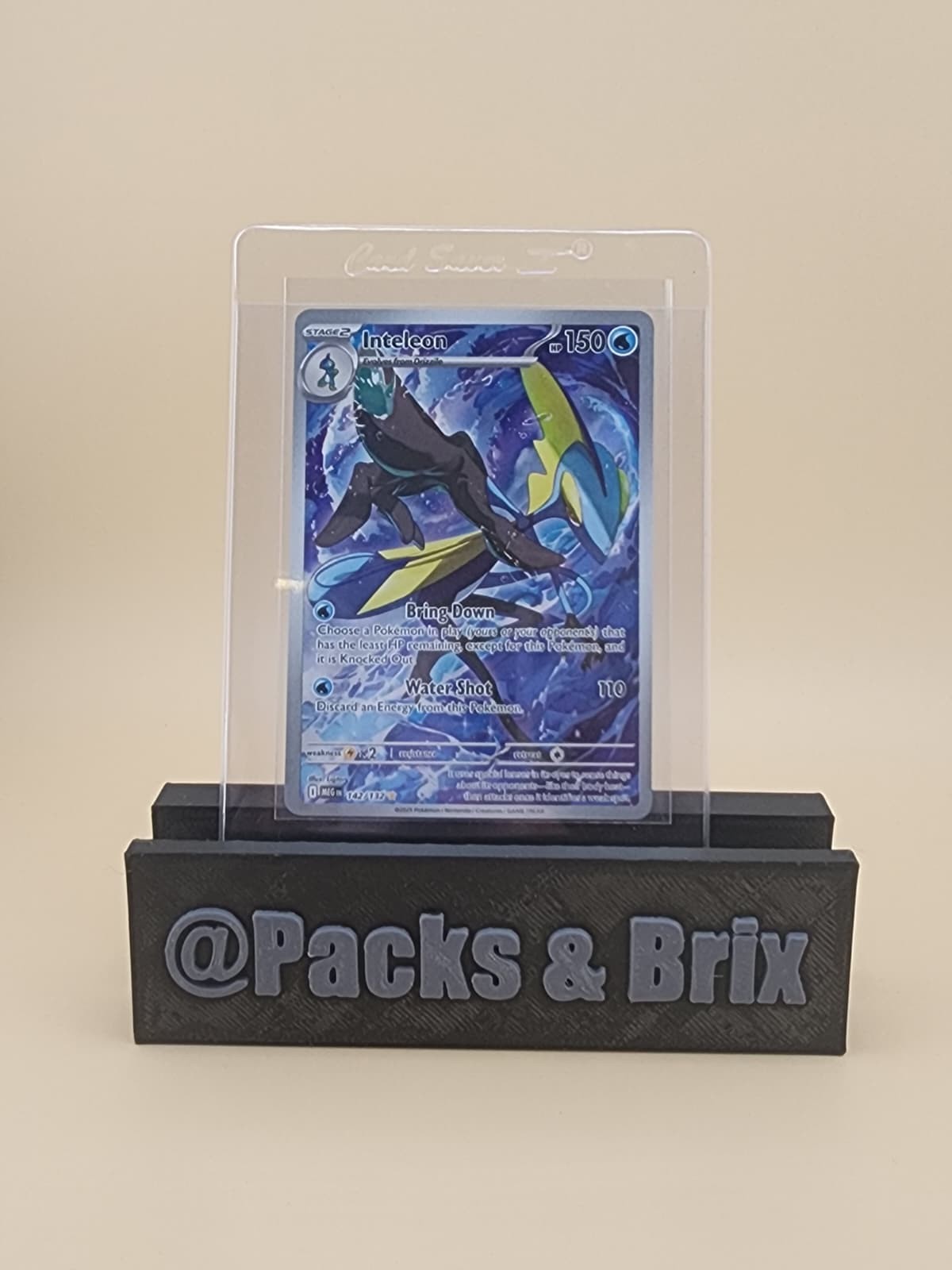 Inteleon 142/132 Me01: Mega Evolution Holo Near Mint (NM)