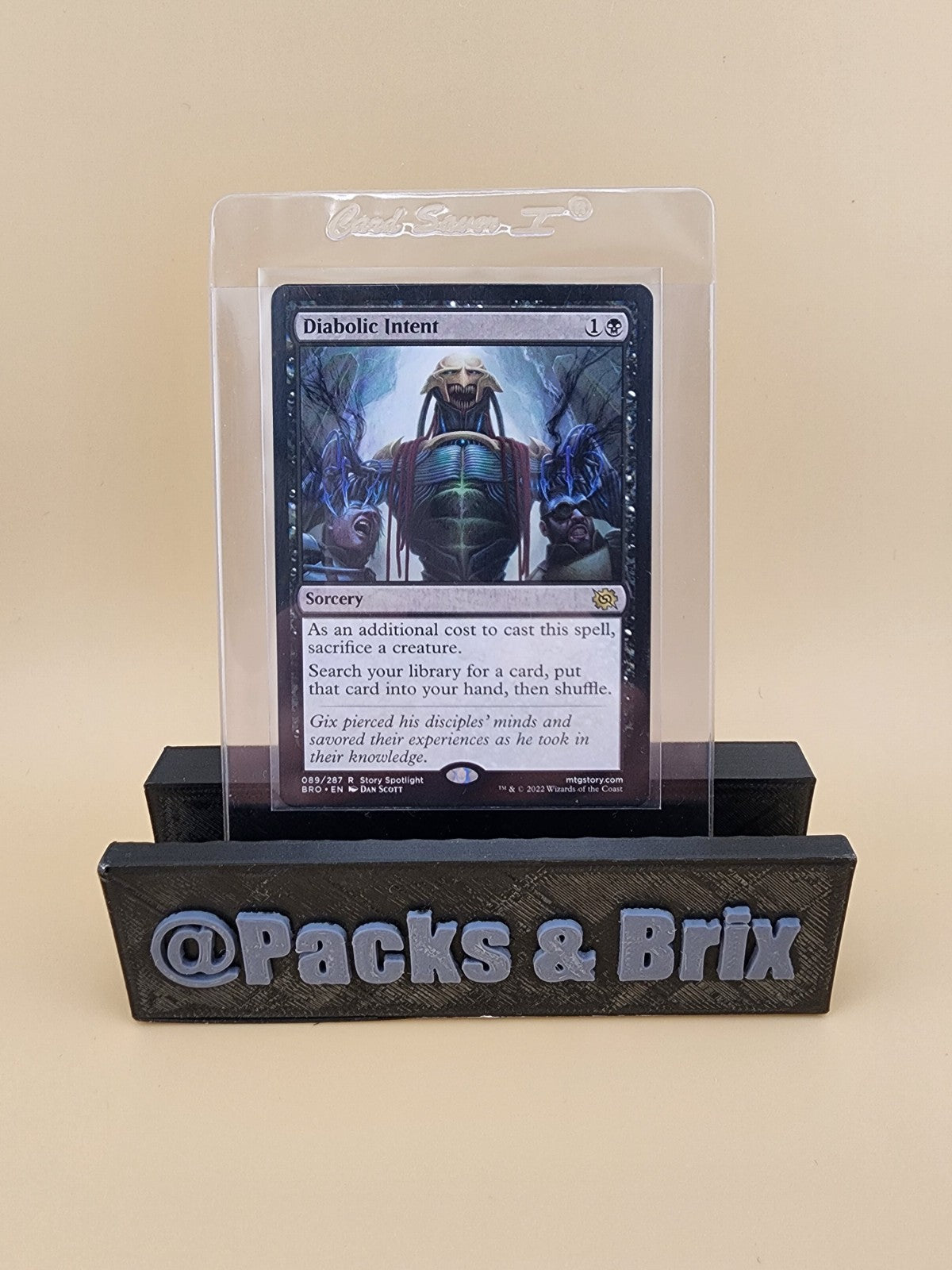 Magic The Gathering Diabolic Intent, The Brothers' War (BRO) NM
