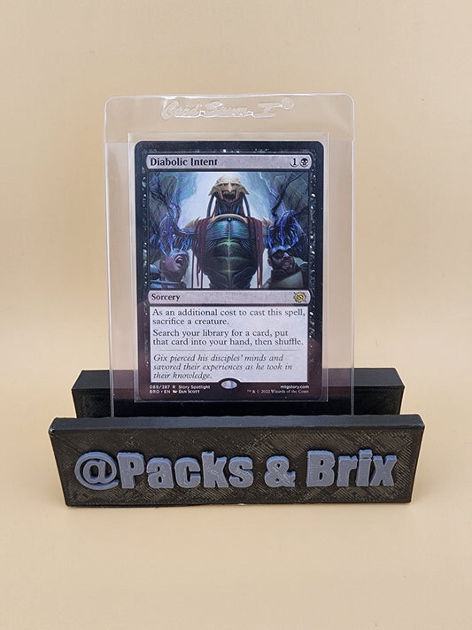 Magic The Gathering Diabolic Intent, The Brothers' War (BRO) NM