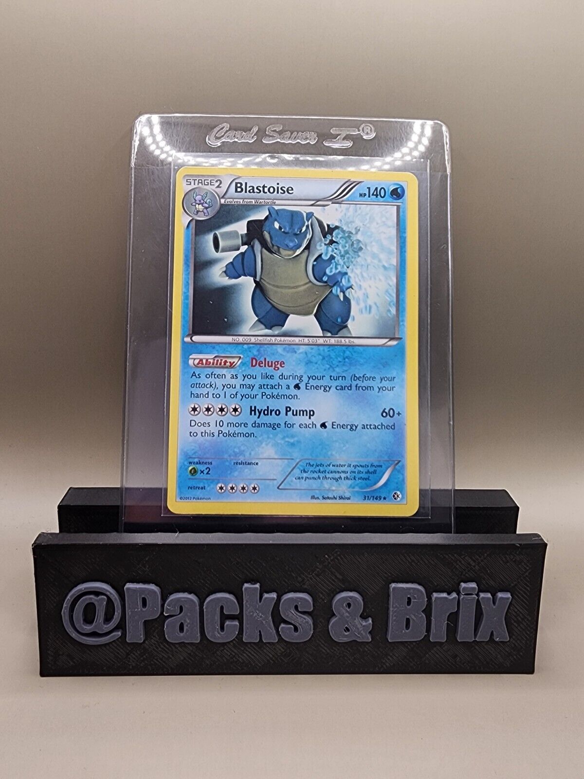 Blastoise 31/149 Boundaries Crossed Holo MP