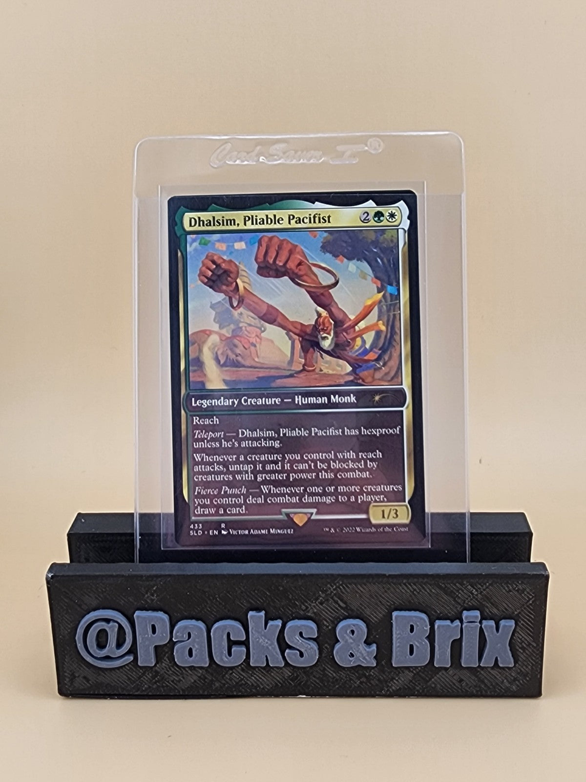 Dhalsim, Pliable Pacifist Secret Lair Drop Regular Near Mint NM