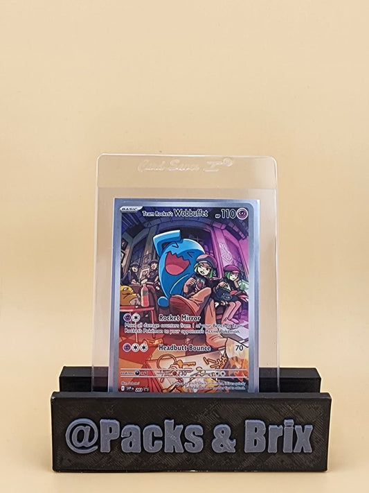 Team Rocket's Wobbuffet 203 Sv: Scarlet & Violet Promo Cards Holo Near Mint NM