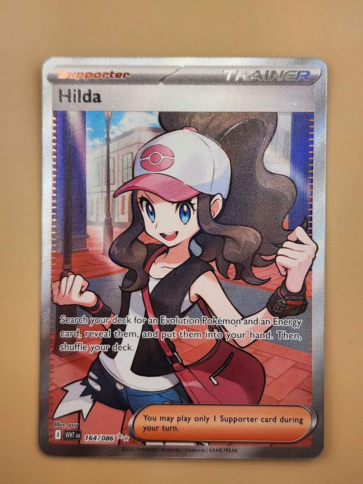 Hilda 164/086 Sv: White Flare Holo