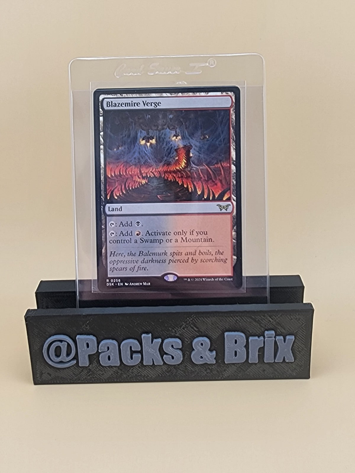 Blazemire Verge Duskmourn: House of Horror Regular