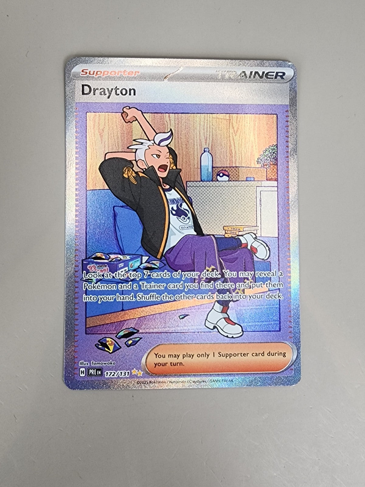 Drayton 172/131 Sv: Prismatic Evolutions Holo NM