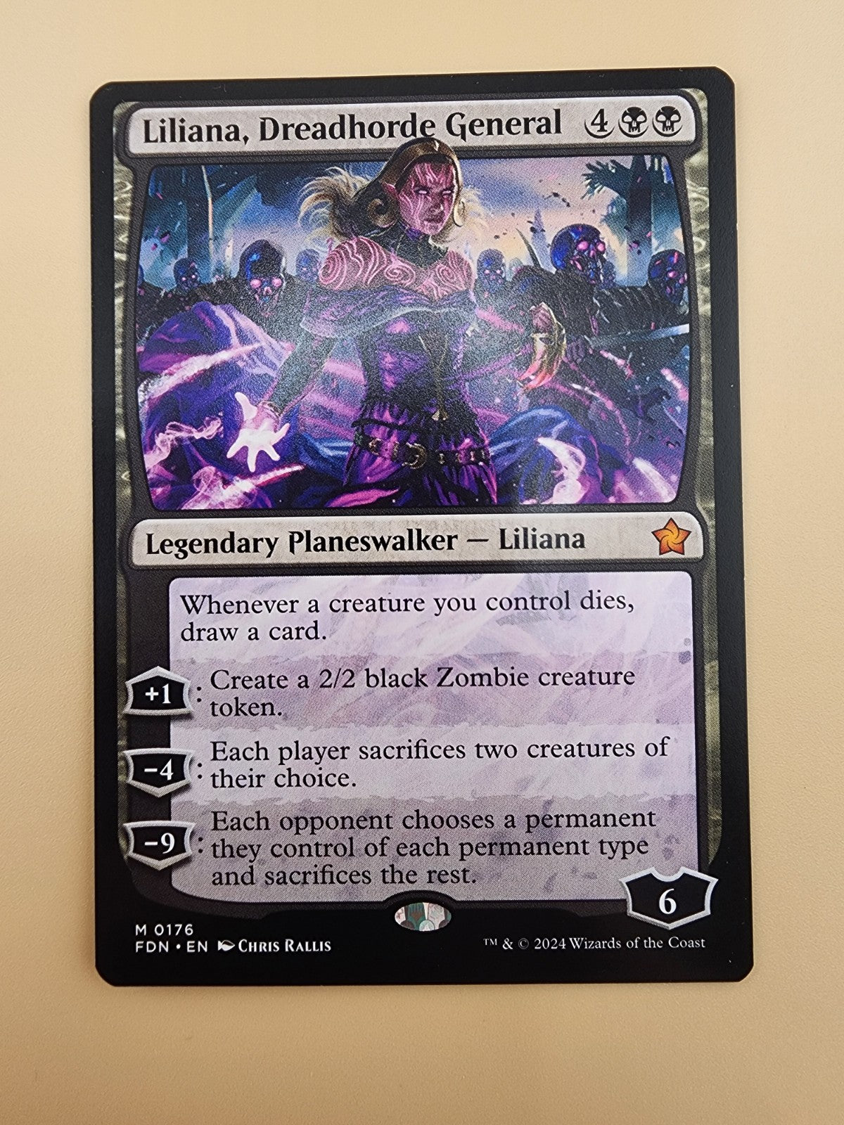 Liliana, Dreadhorde General MTG Foundations Regular NM