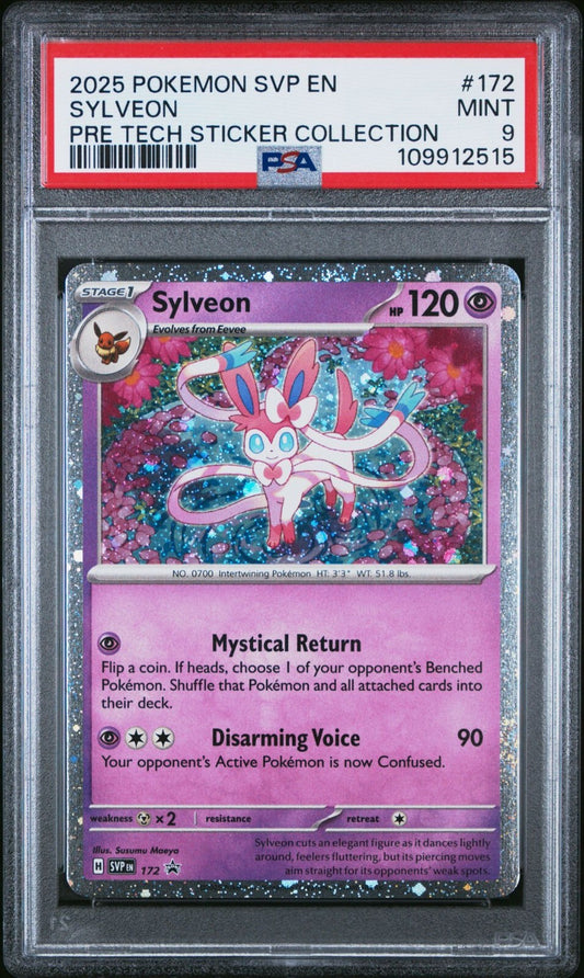 Sylveon 172 Sv: Scarlet & Violet Promo Cards Holo PSA 9
