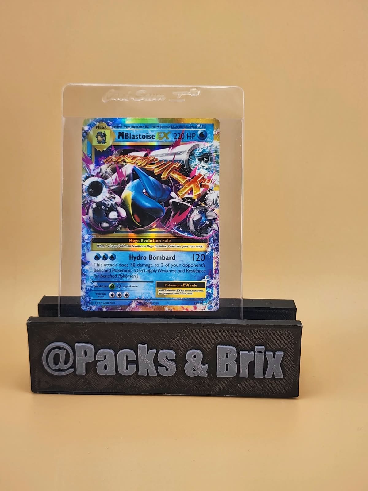 M Blastoise EX 22/108 Evolutions Holo Light Play LP