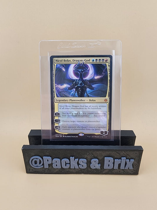Magic: The Gathering Nicol Bolas, Dragon-God War of the Spark 207 LP