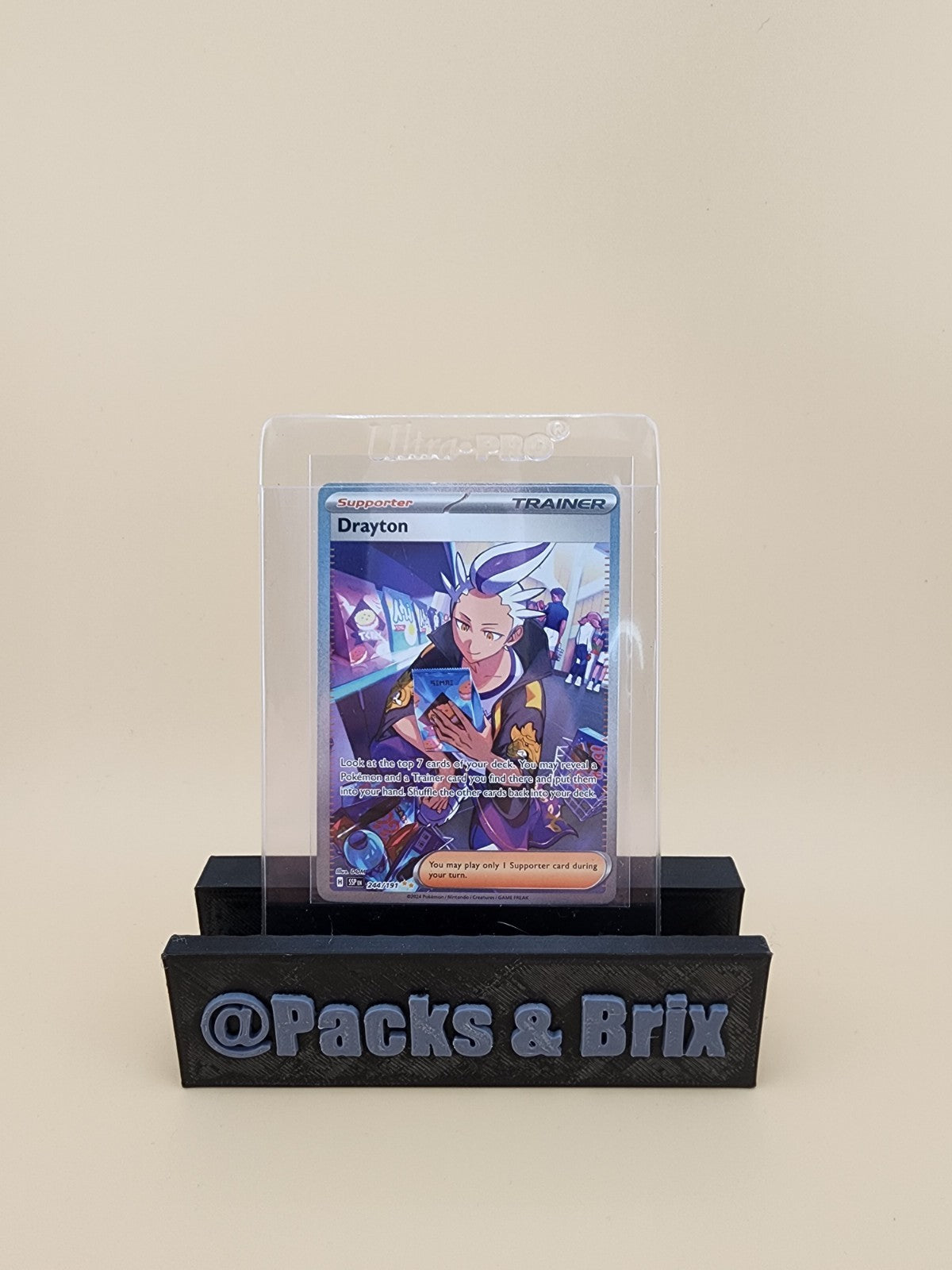 Drayton 244/191 Sv08: Surging Sparks Holo