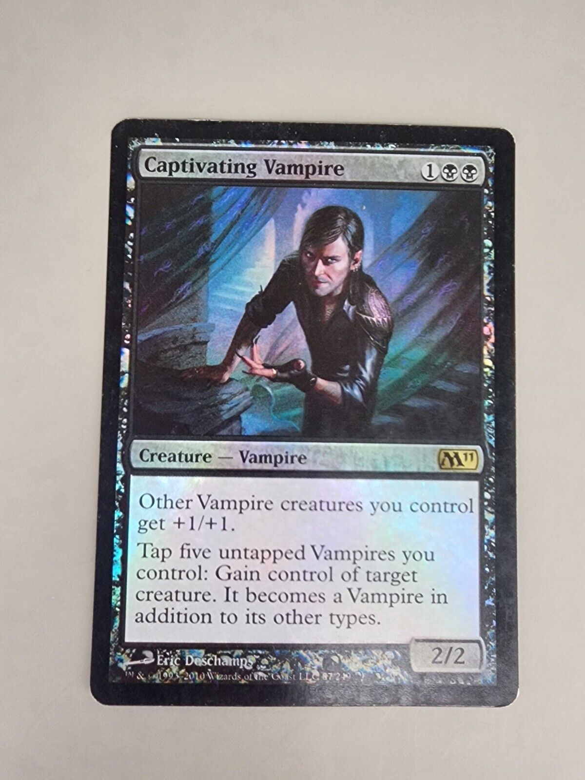 MTG Captivating Vampire Magic 2011 87/249 Foil Rare