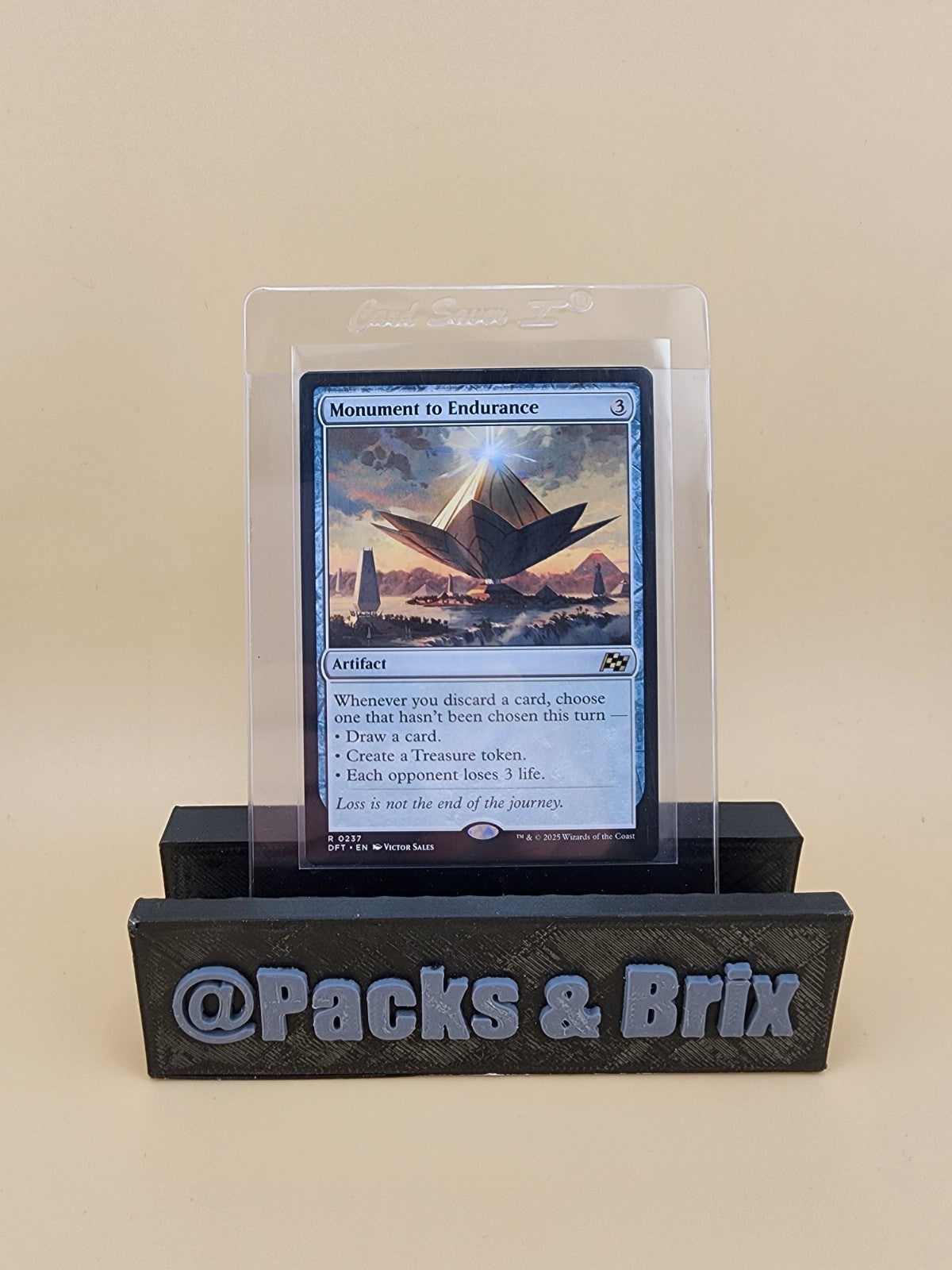 Wizards of the Coast MTG Monument to Endurance Aetherdrift Rare Regular 0237 NM