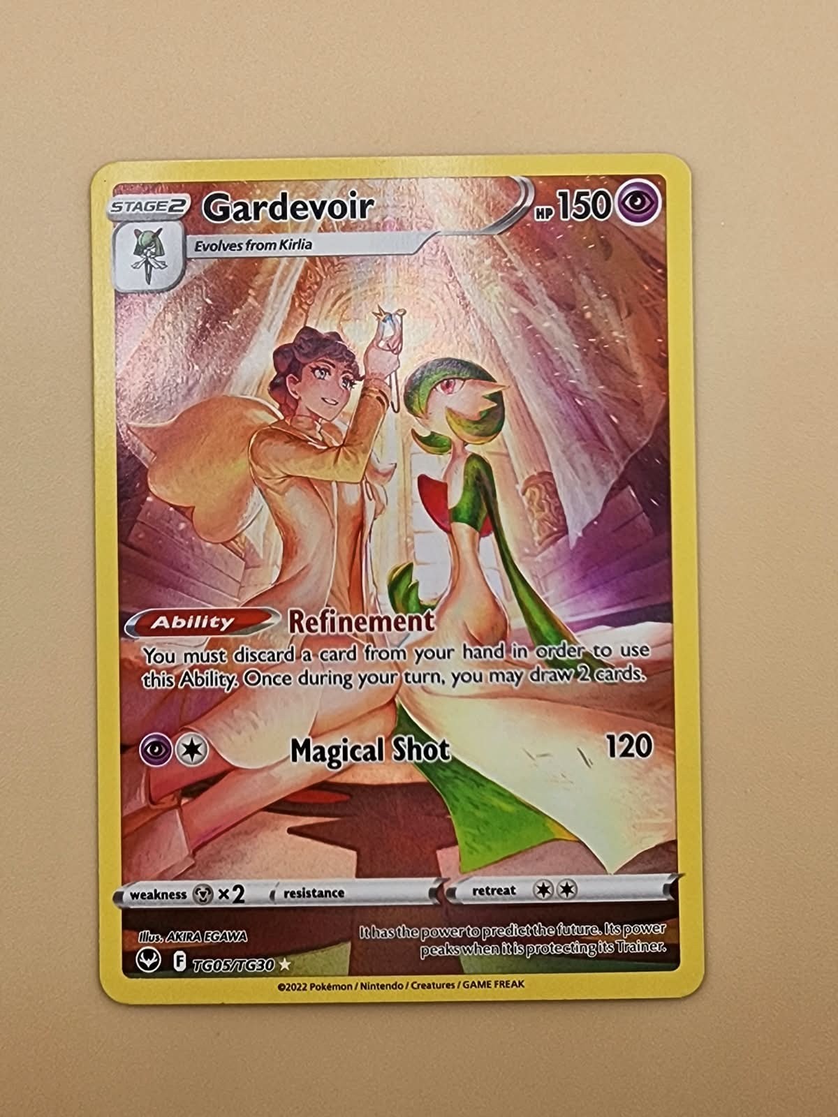 Gardevoir TG05/TG30 Swsh10: Astral Radiance Trainer Gallery Holo Near Mint NM